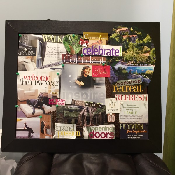 Cultivating Happiness with a Vision Board